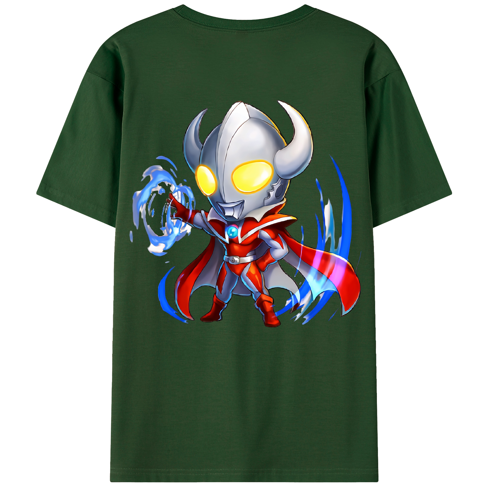 （画像用） ウルトラマン Ultraman 綿100％半袖Tシャツ（背面プリント）